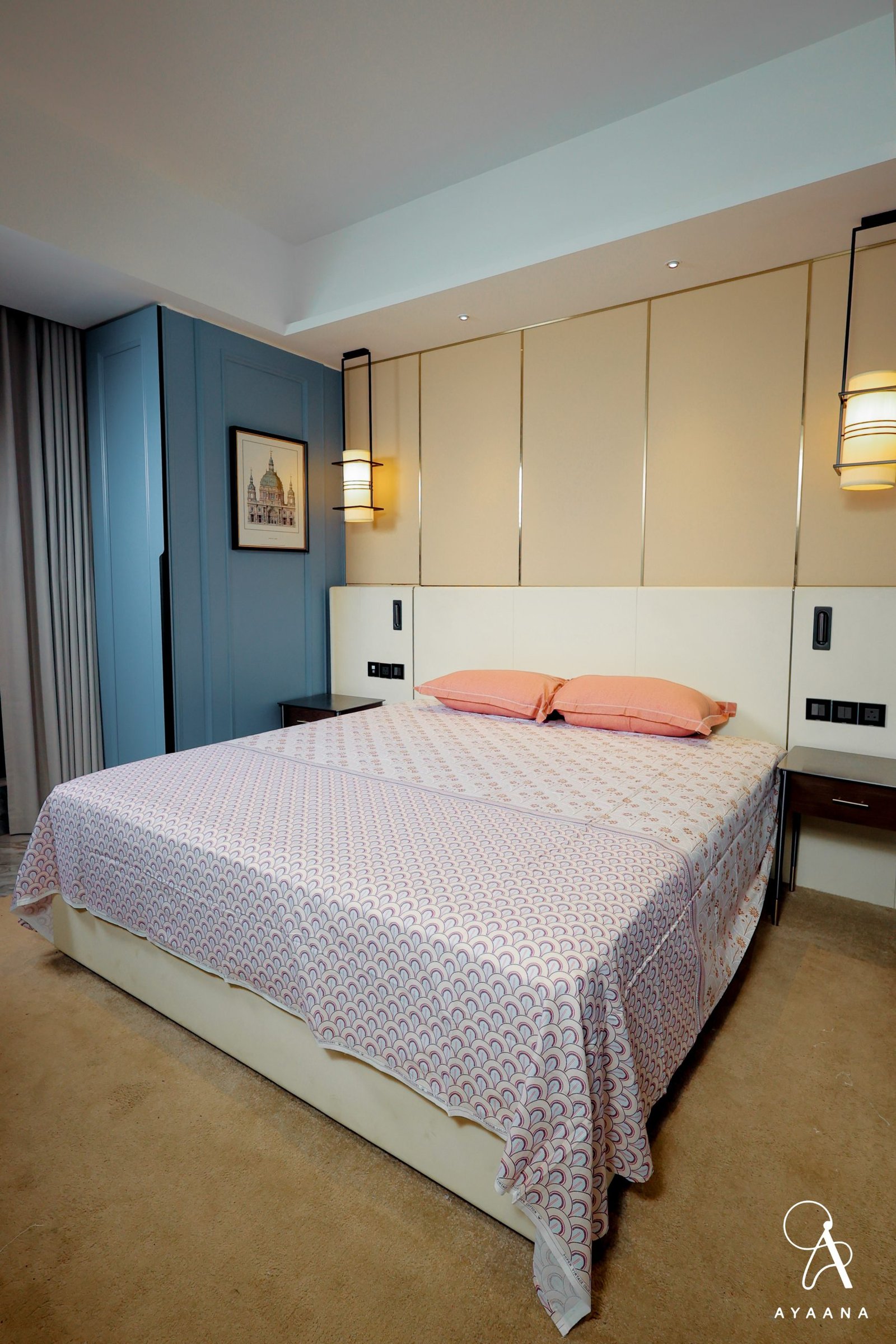 Bottega Bed Sheet along with 2 pillow cover - Image 3